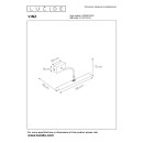 Lucide L452990202 Wandleuchte VINZ  G9