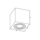 Zuma Line 003064-024591 Spot-Deckenleuchte QUARDIP GU10