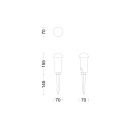 Philips 8720169386990 LED Edwina  | 5W integrierte LED-Quelle | 540lm | 2700K | schwarz
