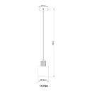 Globo ALEIDIS 15768 Pendelleuchte E27