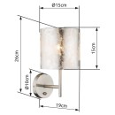 Globo 15188W Wandleuchte Amy I 1x40W | E14