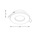 Zuma Line 003064-024595 Einbauleuchte CHIPA GU10