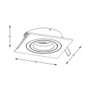 Zuma Line 003064-024588 Einbauleuchte CHUCK GU10
