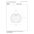 Lucide L211282530 Deckenleuchte DANZA E27