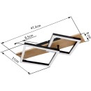 Globo 67294D1 LED Deckenleuchte BEATRIX  | 18W integrierte LED-Quelle | 1050lm | 3000K