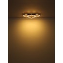 Globo 67297D2 LED Deckenleuchte BEATRIX  | 18W integrierte LED-Quelle | 1100lm | 3000K