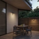 Philips 8721103105578 LED solar Außenwandleuchte Hara  | 4W integrierte LED-Quelle | 400lm | 2700K | schwarz