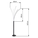 Globo 59229B LED Stehlampe BIZZY  | 36W integrierte LED-Quelle | 910lm | 3000K