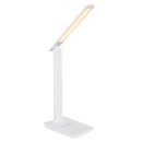 Globo 58400W LED-Tischleuchte Bulla 1x6W | 350lm | 3000-4500-6000K - dimmbar, USB, Touch-Schalter, weiß