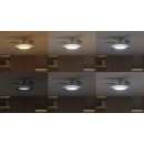 Philips 8721103096104 LED Ventilator mit Licht Bliss  | 35W integrierte LED-Quelle | 4500lm | 2700-6500K | Dimmer | Fernbedienung | weiß