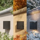 Philips 8721103104830 LED Außenwandleuchte Zyra  | 4W integrierte LED-Quelle | 800lm | 2700K | anthrazit