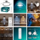 Philips 8721103096043 LED Ventilator mit Licht Bliss  | 35W integrierte LED-Quelle | 4500lm | 2700-6500K | Dimmer | Fernbedienung | schwarz