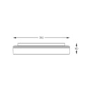 Zuma Line 003064-027926 LED Deckenleuchte BOIS integrierte LED-Quelle