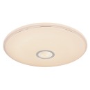 Globo 41386-30RGBSH LED-Deckenleuchte Connor 1x30W | 2400lm | 3000-6000K | RGB - Smart Light, Fernbedienung, dimmbar, Nachtmodus, Memory-Funktion, Timer, Glitzereffekt, weiß