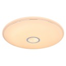 Globo 41386-30RGBSH LED-Deckenleuchte Connor 1x30W | 2400lm | 3000-6000K | RGB - Smart Light, Fernbedienung, dimmbar, Nachtmodus, Memory-Funktion, Timer, Glitzereffekt, weiß