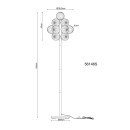 Globo 56146S LED Stehlampe CONOR  integrierte LED-Quelle | mit Schalter