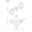 Globo 56146W LED Wandleuchte CONOR integrierte LED-Quelle