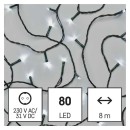 EMOS D4AC02 LED Weihnachtslichterkette integrierte LED-Quelle | 4000K