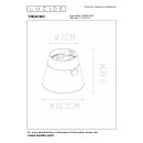 Lucide L099350130 Spot-Deckenleuchte TRIGONO GU10