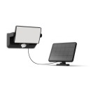 Philips 8721103105653 LED solar Außenwandleuchte Fyns  | 8W integrierte LED-Quelle | 1000lm | 3000K | schwarz