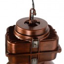 Hängeleuchte - Kronleuchter Lucide Depoo 1x60W E27 - Industrie-Bombe