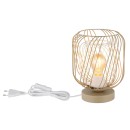 Globo 15965T Tischlampe DICHTI E27 | mit Schalter