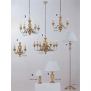 Ideal Lux Pendelleuchte Dora SP3 3x40W E14 - rustikale Monumentalserie