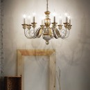 Ideal Lux Pendelleuchte Dora SP3 3x40W E14 - rustikale Monumentalserie