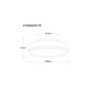 Globo DORO 416080AD1R LED Deckenleuchte | 12W LED | 600lm | 3000K