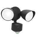 Lutec 7622220012 LED-Außenwandleuchte Draco mit Bewegungsmelder 1x19W | 1200lm | 5000 K | IP44 - schwarz