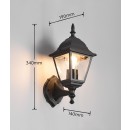 Trio T205760132 Außenwandleuchte LIVENZA  E27