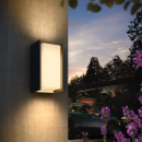 Philips Hue  8721103118578 LED Wegeleuchte Turaco  | 8W integrierte LED-Quelle | 1100lm | 2000-6500K | rgb - farbig | Dimmer | anthrazit