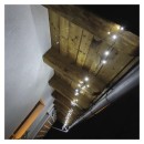 Emos D4AC05 Weihnachtskette Classic 24m 240 LED | 6w | IP44 - Timer, kaltweiß, grün