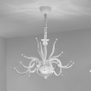 Ideal Lux Hängeleuchte Elysee SP24 Bianco 24x20W G4 - luxuriös