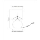 Lucide L105198130 Tischlampe ESTERAD  E14