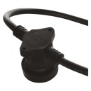 Emos DCPZ01 Garten-Verbindungslichterkette + Partykabel 7,35m 10xE27 | IP44 - max. 750W, schwarz