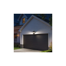 Philips 8721103105455 LED solar Außenwandleuchte Zyren  | 25W integrierte LED-Quelle | 4000lm | 5000K | schwarz