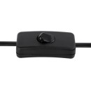 Globo 15557T Tischleuchte Finca 1x40W | E27 - schwarz, grün, rauch