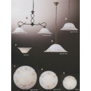 Ideal Lux 013 794 Deckenleuchte 1x60W Foglia | E27 - weiß