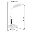Globo 58435W LED Tischlampe FRUGGY  | 9W integrierte LED-Quelle | 530lm | 3000+4000+6500K
