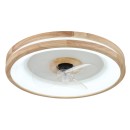 Globo 03650 LED Ventilator mit Licht GATIAN  | 30W integrierte LED-Quelle | 2250lm | 2700-6500K