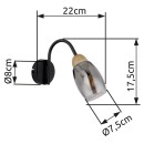 Globo 60297W Wandleuchte GERLY  E14