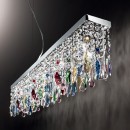 Ideal Lux 099 200 Anbauleuchte 4x40W Giada | G9 - Kristall