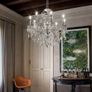 Ideal Lux 044927 Pendelleuchte 6x40W Gioconda Argento | E14