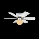 Globo 03070 Deckenleuchte mit Ventilator Formentera 1x60W | E27 - Zugschalter mit Kette