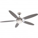 Globo 0308 Deckenleuchte mit Ventilator Azura 1x60W | E14 - Zugschalter