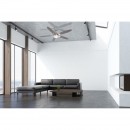 Globo 0308 Deckenleuchte mit Ventilator Azura 1x60W | E14 - Zugschalter