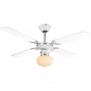 Globo 03300 Deckenleuchte mit Ventilator Sargantana 1x60W | E27 - Zugschalter mit Kette