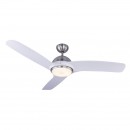 Globo 03359 LED Deckenleuchte mit Ventilator Rolando 1X22W | 2700-4000K - verstellbar, mit Fernbedienung