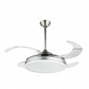 Globo 0350 LED Deckenleuchte mit Ventilator Cabrera 1x36W | 3000-6000K - verstellbar, mit Fernbedienung